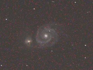 M51のRAW画像